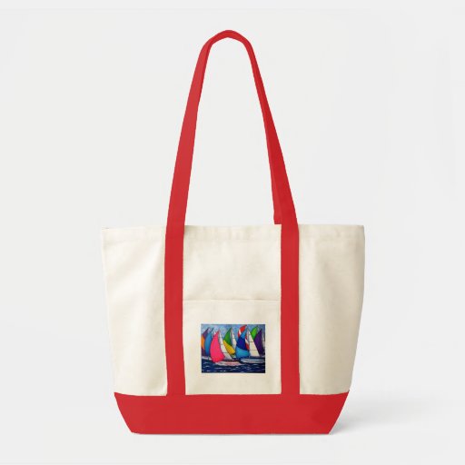 Colourful Regatta Beach Tote Bag Colourful Regatta Beach Tote Bag