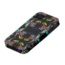 Colourful Retros design iPhone 4/4S Case