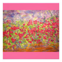 colourful roses blooming invitations