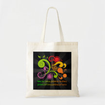Colourful Shapes, Fruit of the Spirit Canvas Bag