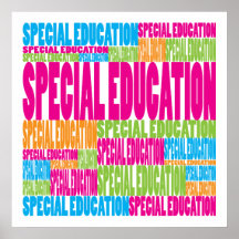 Colourful Special Education Print