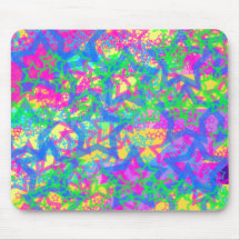 Colourful Stars Mousemats