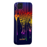Colourful Zebra iPhone Case-Mate Case Case-Mate iPhone 4 Cases