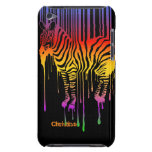 Colourful Zebra iPod Case Barely There iPod Covers