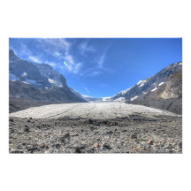 Columbia Glacier, Icefields Parkway Photograph