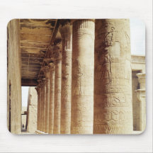 Columns in the Pronaos  of the Temple of Horus Mousepads