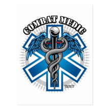 Combat Medic Post Cards