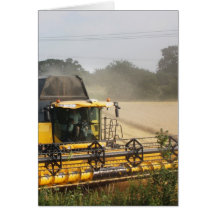 Combine harvester card