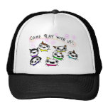 "Come play with us" Hats