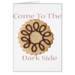 Come To The Dark Side Greeting Cards
