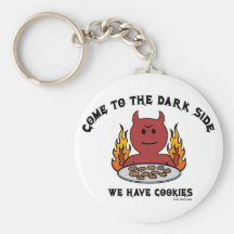 Come to the Dark Side Keychain