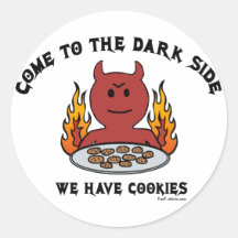 Come to the Dark Side Sticker