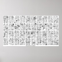COMIC POSTER -DON QUIJOTE DE LA MANCHA