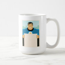 Comic Superhero Mug