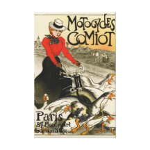 Comiot Motorcycles Canvas Print