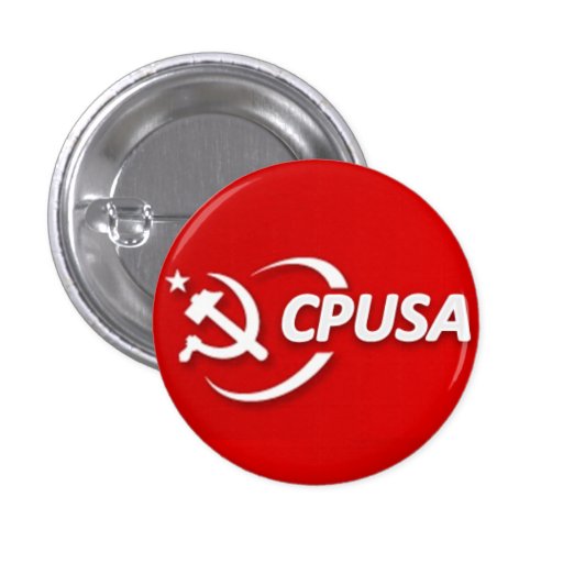 Communist Party (CPUSA) Button