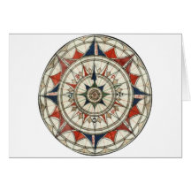 Compass Rose #5 Cards