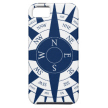 Compass Rose iPhone 5 Covers