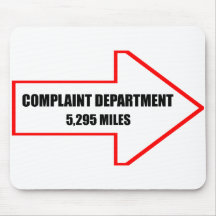 Complaint Department Mousepad