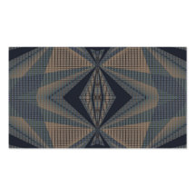 "Complicated World" Geometric Abstract Business Card Template