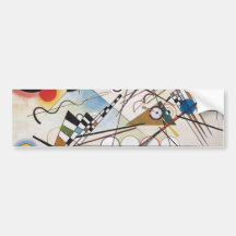 Composition VIII Bumper Sticker