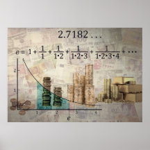 COMPOUND INTEREST - EULER'S EQUATION POSTER