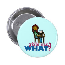 Computer Geek - Dark Pinback Buttons