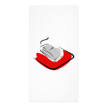 Computer Mouse Photo Greeting Card