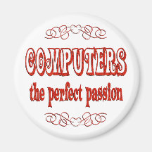 Computer Passion Fridge Magnets