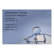 Computer Repairer Profile Card Business Card