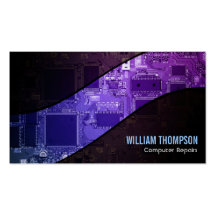 Computer Repairs Business Cards