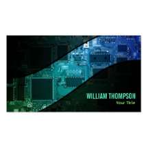 Computer Technician Business Cards