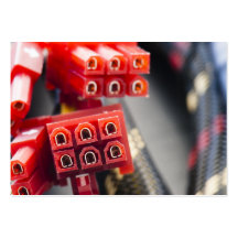 Computers Cable Connector Business Card Templates