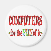 Computers for Fun Fridge Magnets