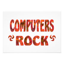 COMPUTERS ROCK INVITATIONS