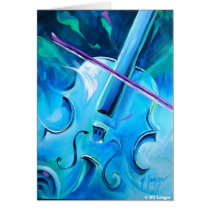 Concerto Invierno Greeting Card cards