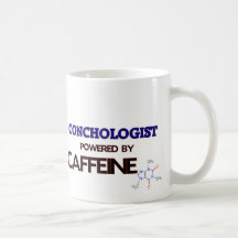 Conchologist Powered by caffeine Coffee Mug
