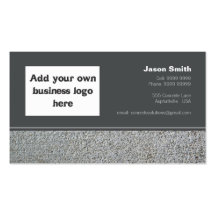 Concrete Constructions Commission Design Template Business Cards