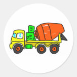 Concrete Mixer Sticker