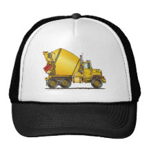 Concrete Mixer Truck Hats