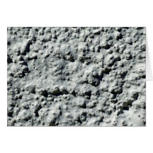 Concrete wall with rough surface greeting card