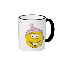 Condom Smiley Face Coffee Mug