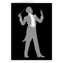 Conductor Greeting Card