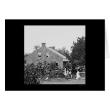 Confederate Headquarters in Gettysburg, PA 1863 Card