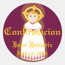 "Confirmacion' Sticker-Customise