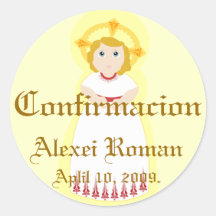 "Confirmacion' Sticker-Customise