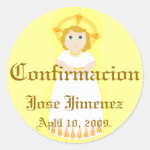 "Confirmacion' Sticker-Customise