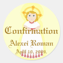 Confirmation Sticker-Customise