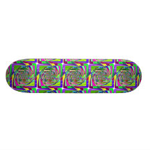 Confused Chaos Custom Skateboard