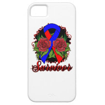Congenital Heart Disease Survivor Rose Tattoo iPhone 5 Cases